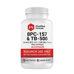 BPC-157 & TB-500 Capsules (60 Capsules Per Bottle)