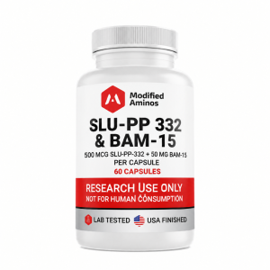SLU-PP 332 & BAM-15 Capsules (60 Capsules Per Bottle)
